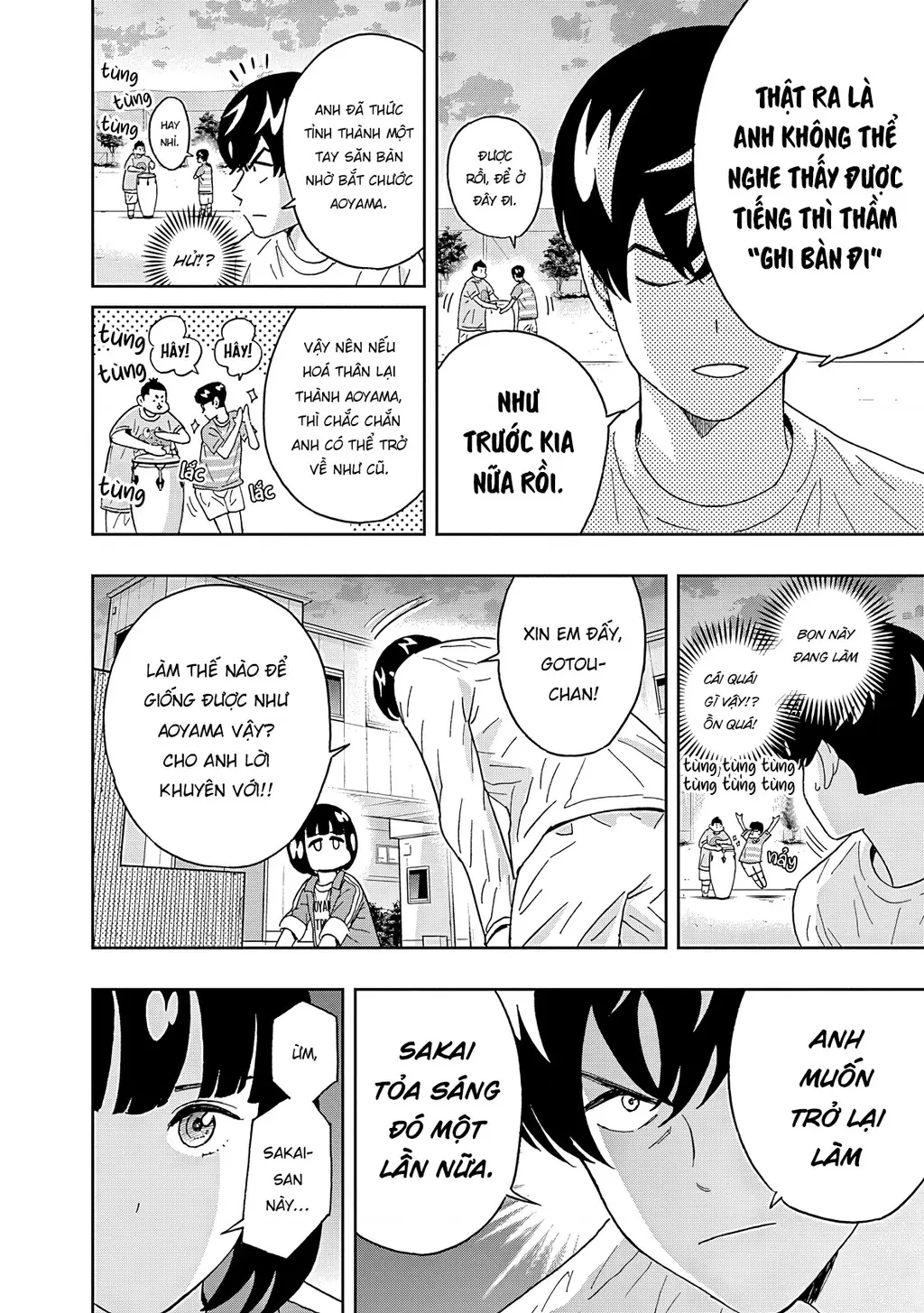 Keppeki Danshi! Aoyama-kun Chapter 56 - Trang 14