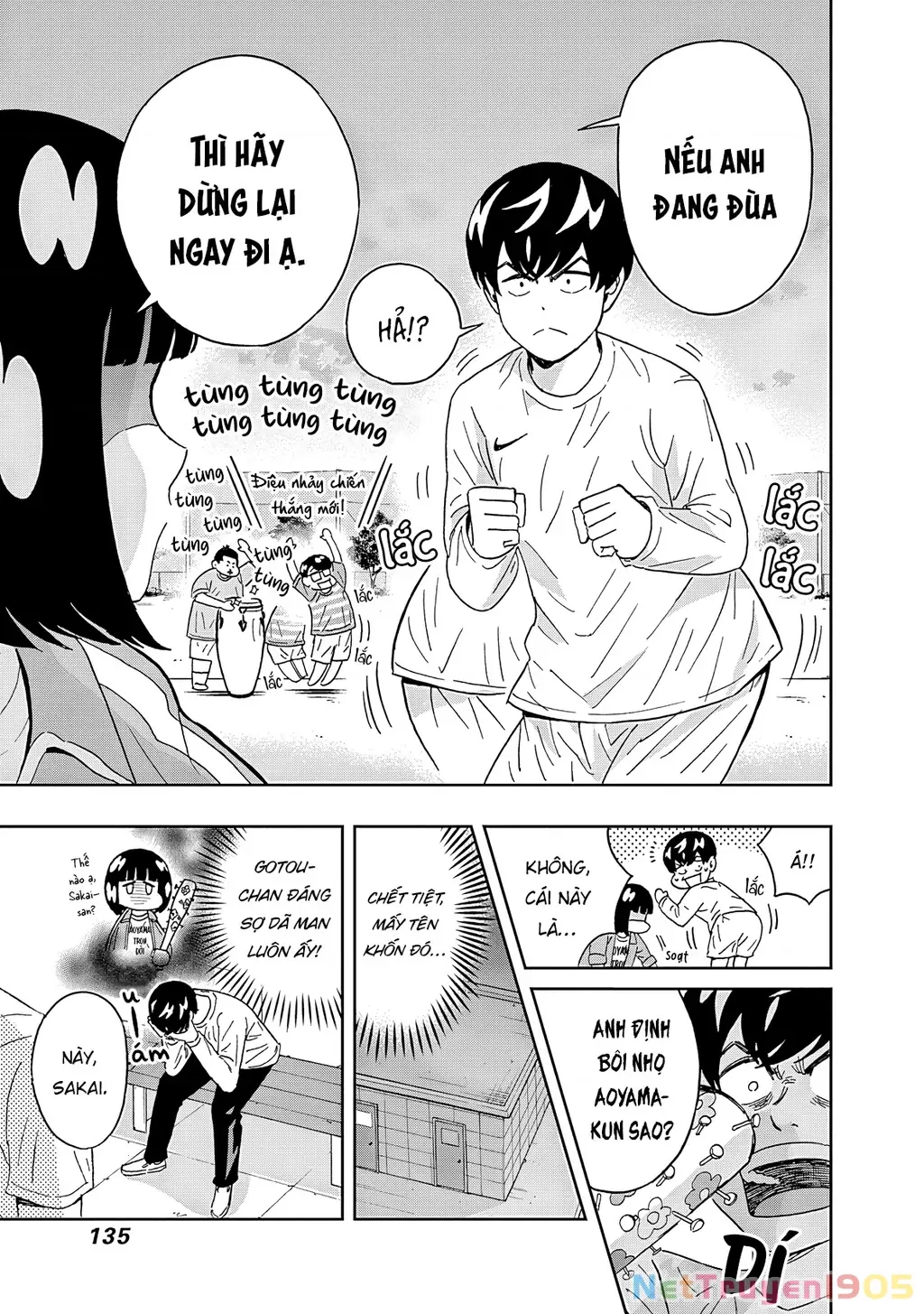 Keppeki Danshi! Aoyama-kun Chapter 56 - Trang 15