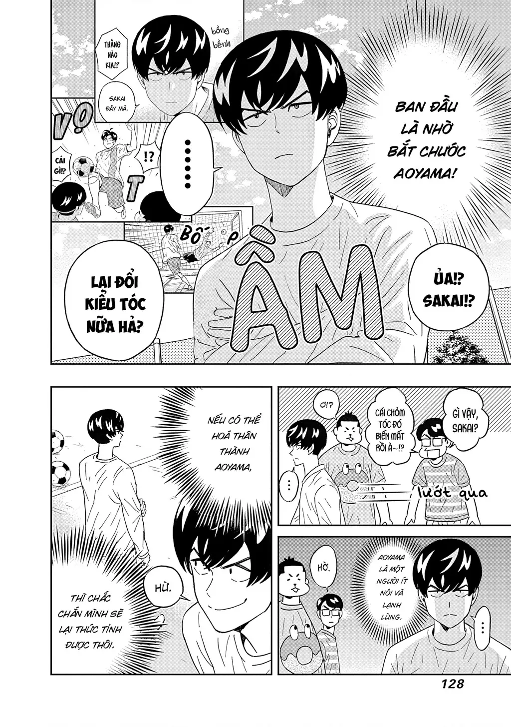 Keppeki Danshi! Aoyama-kun Chapter 56 - Trang 8