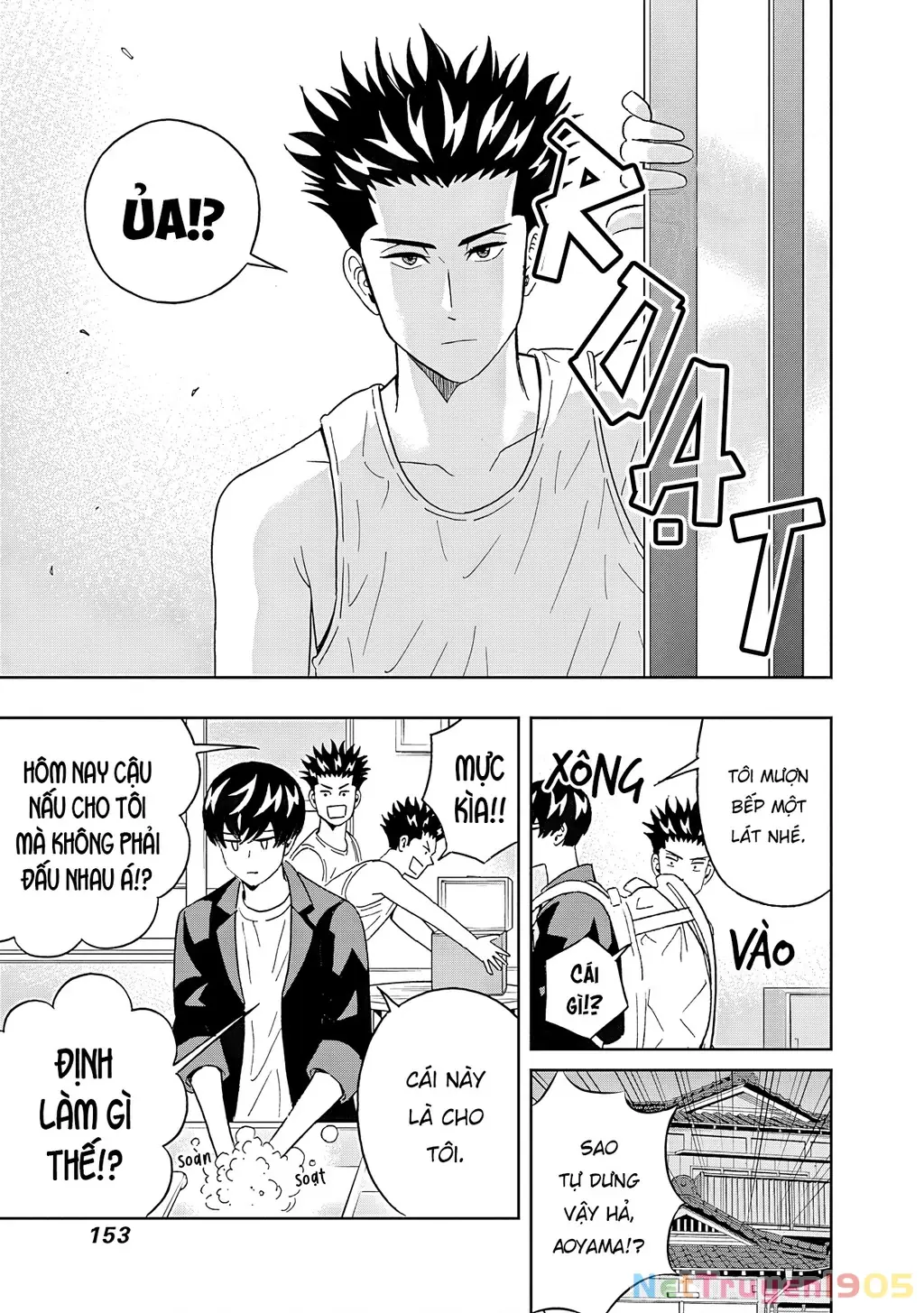 Keppeki Danshi! Aoyama-kun Chapter 57 - Trang 13