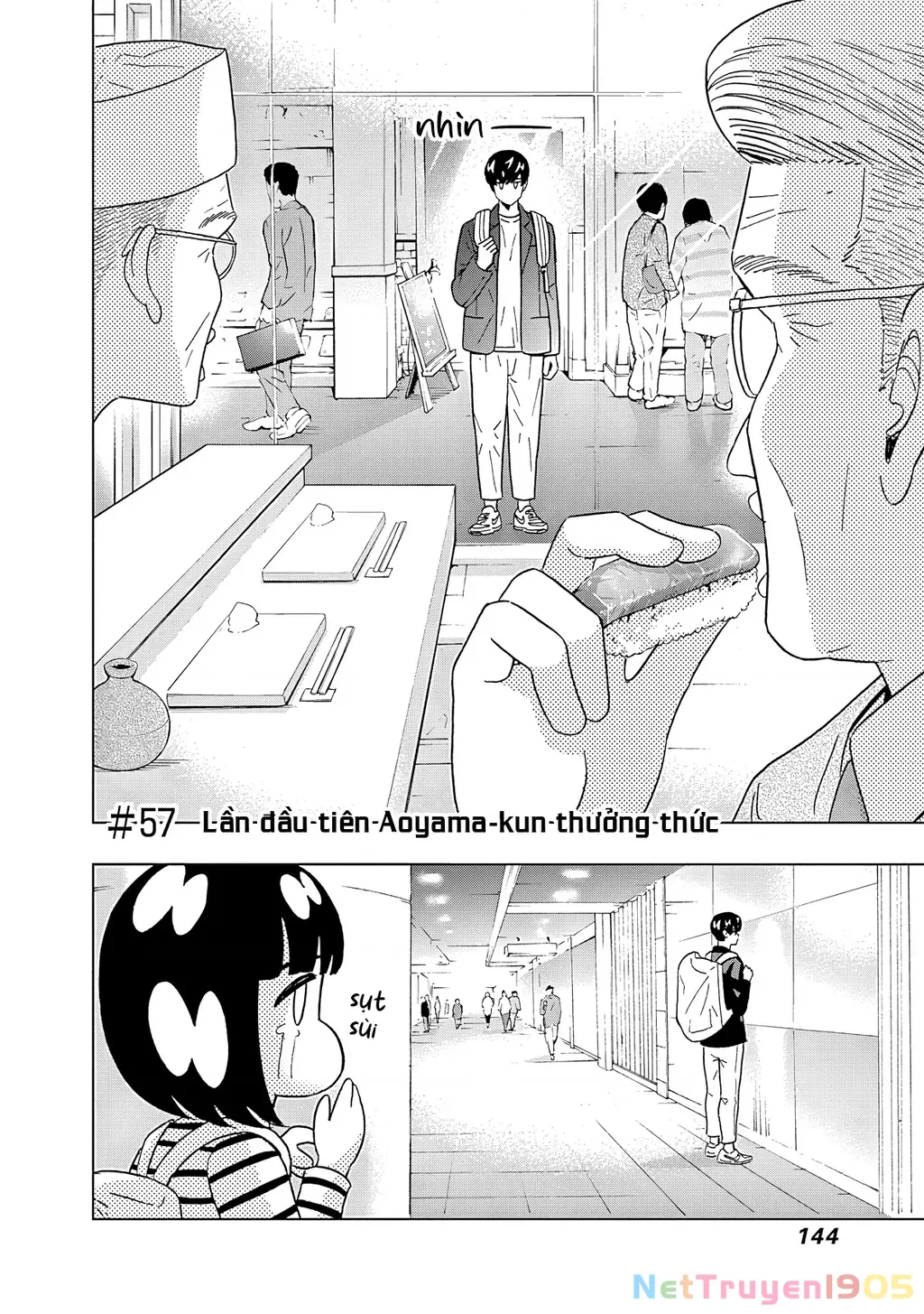 Keppeki Danshi! Aoyama-kun Chapter 57 - Trang 4