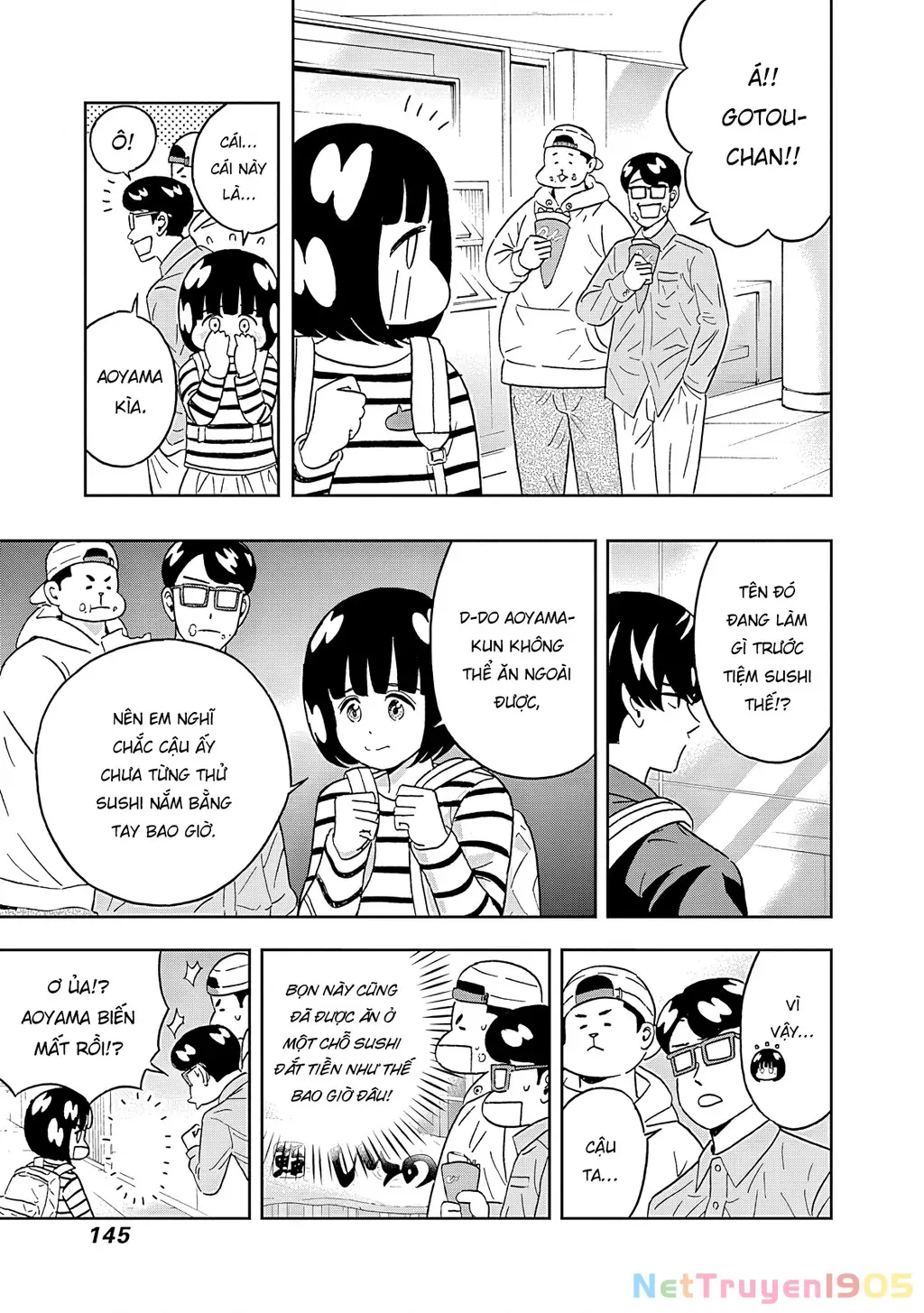 Keppeki Danshi! Aoyama-kun Chapter 57 - Trang 5