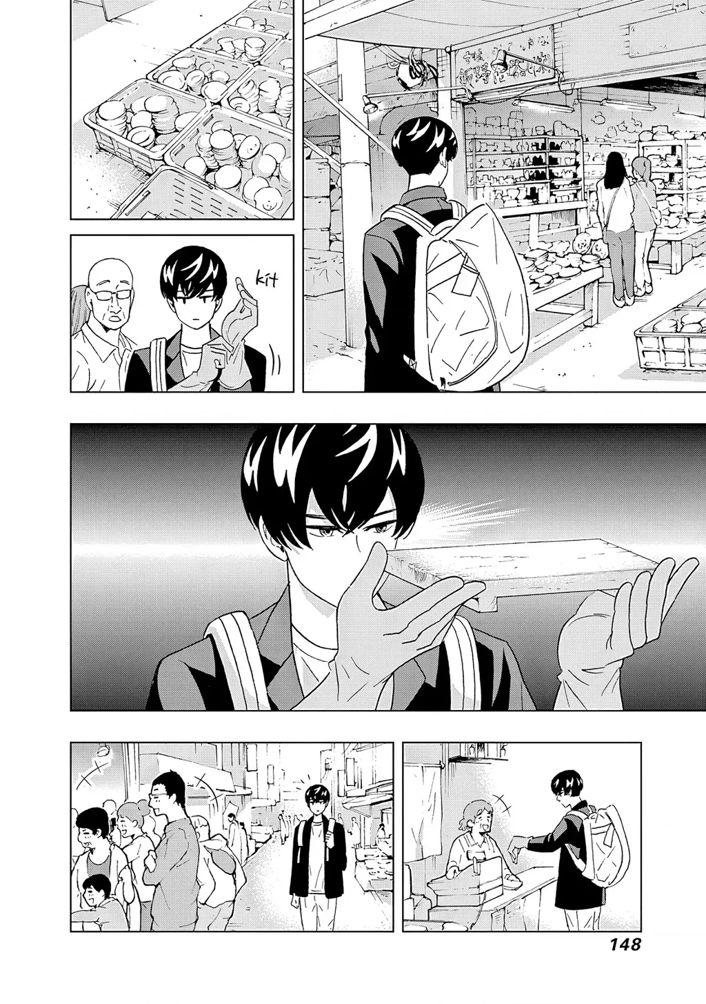 Keppeki Danshi! Aoyama-kun Chapter 57 - Trang 8