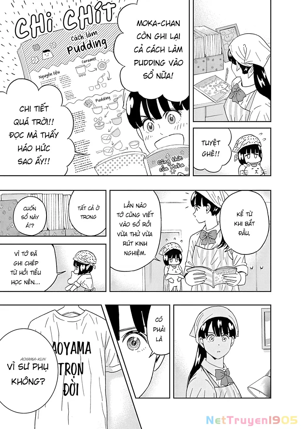 Keppeki Danshi! Aoyama-kun Chapter 58 - Trang 11