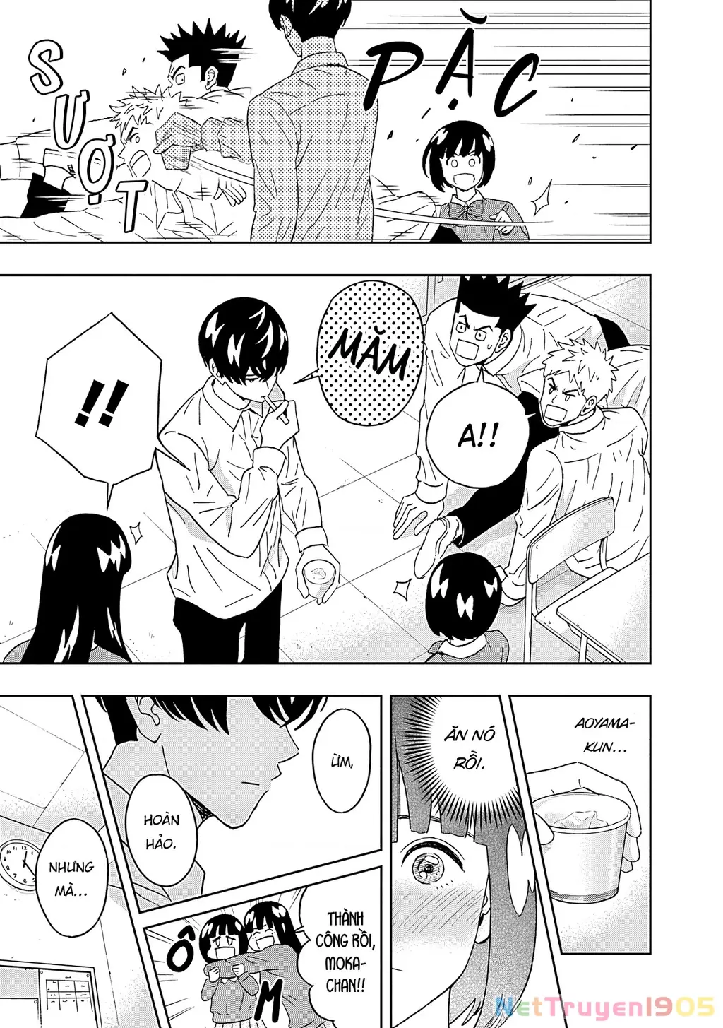 Keppeki Danshi! Aoyama-kun Chapter 58 - Trang 19