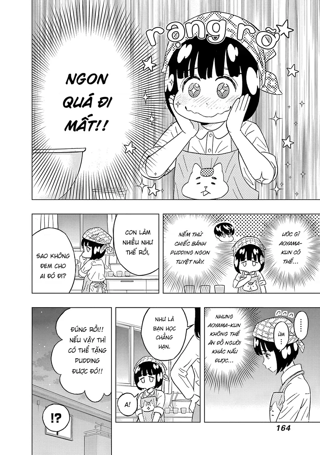 Keppeki Danshi! Aoyama-kun Chapter 58 - Trang 4