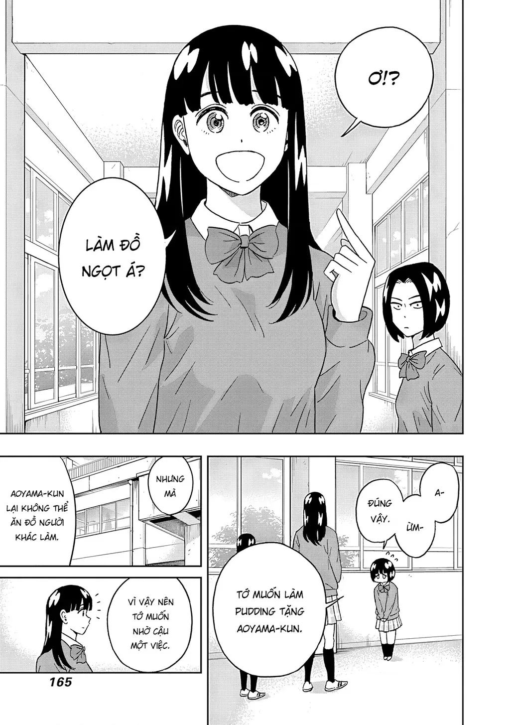 Keppeki Danshi! Aoyama-kun Chapter 58 - Trang 5