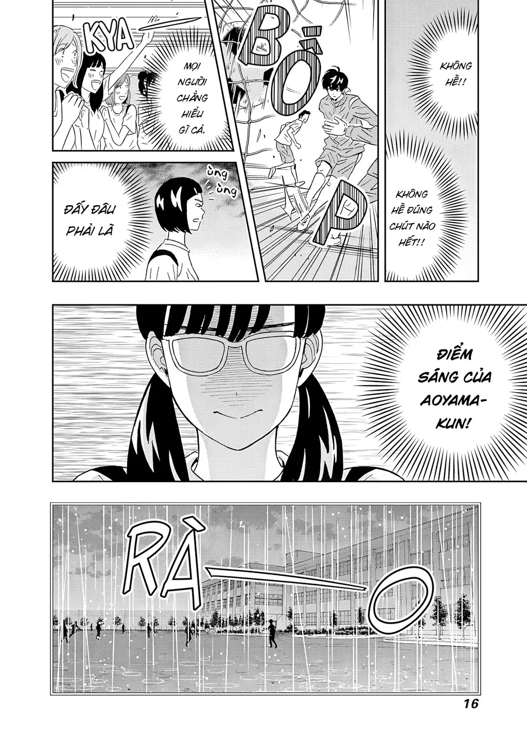 Keppeki Danshi! Aoyama-kun Chapter 59 - Trang 19