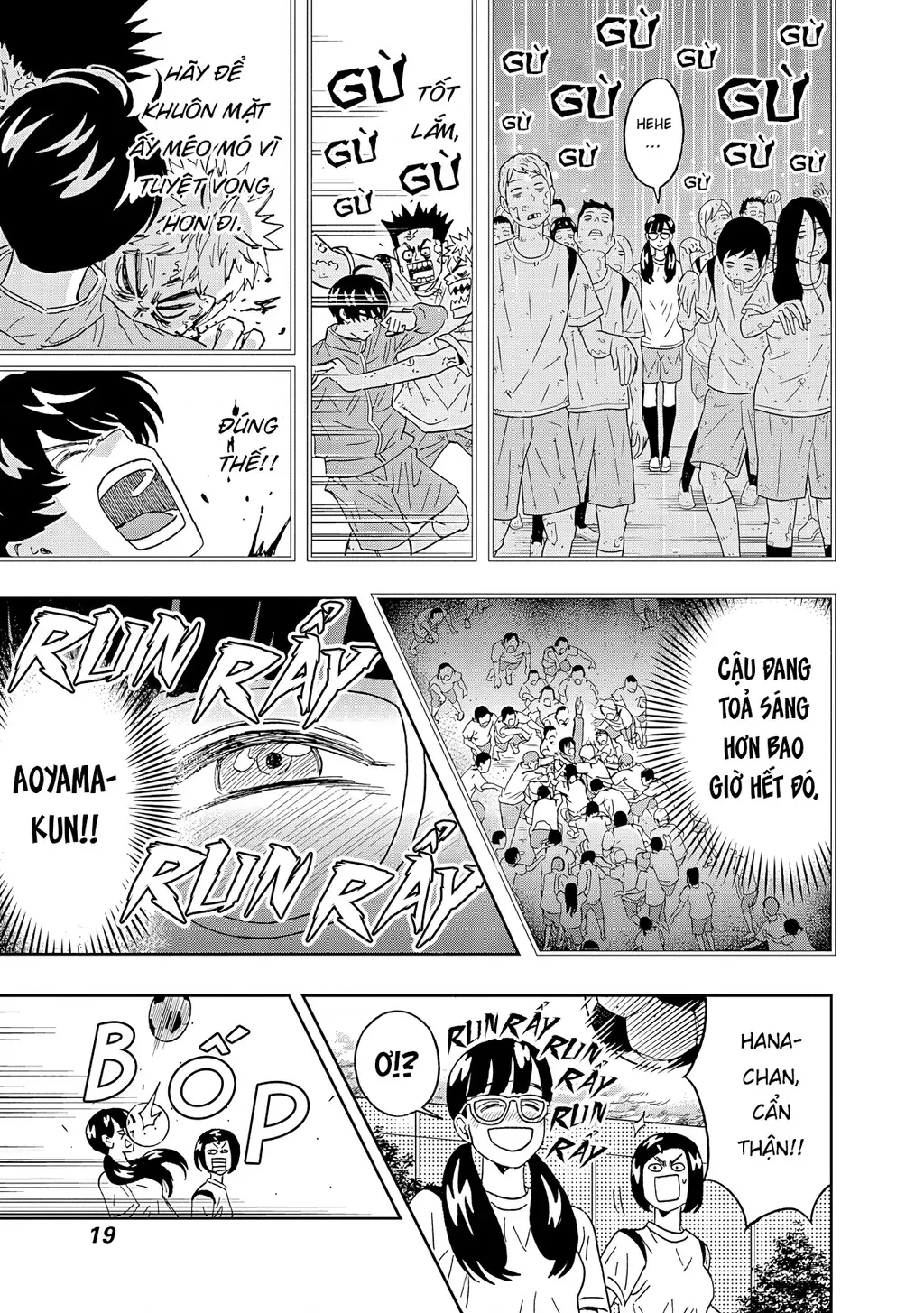 Keppeki Danshi! Aoyama-kun Chapter 59 - Trang 22