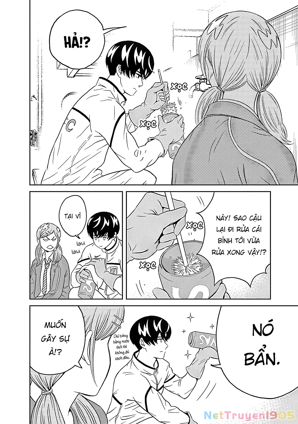 Keppeki Danshi! Aoyama-kun Chapter 6 - Trang 11