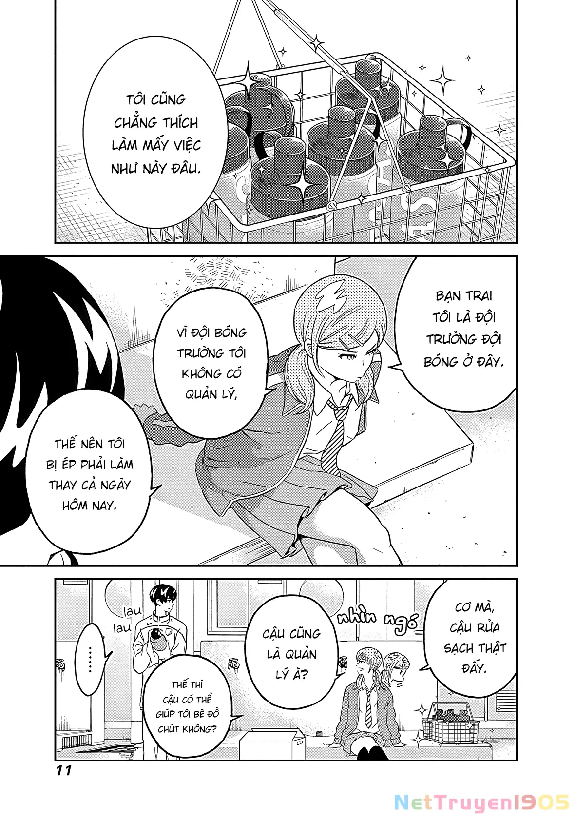 Keppeki Danshi! Aoyama-kun Chapter 6 - Trang 12