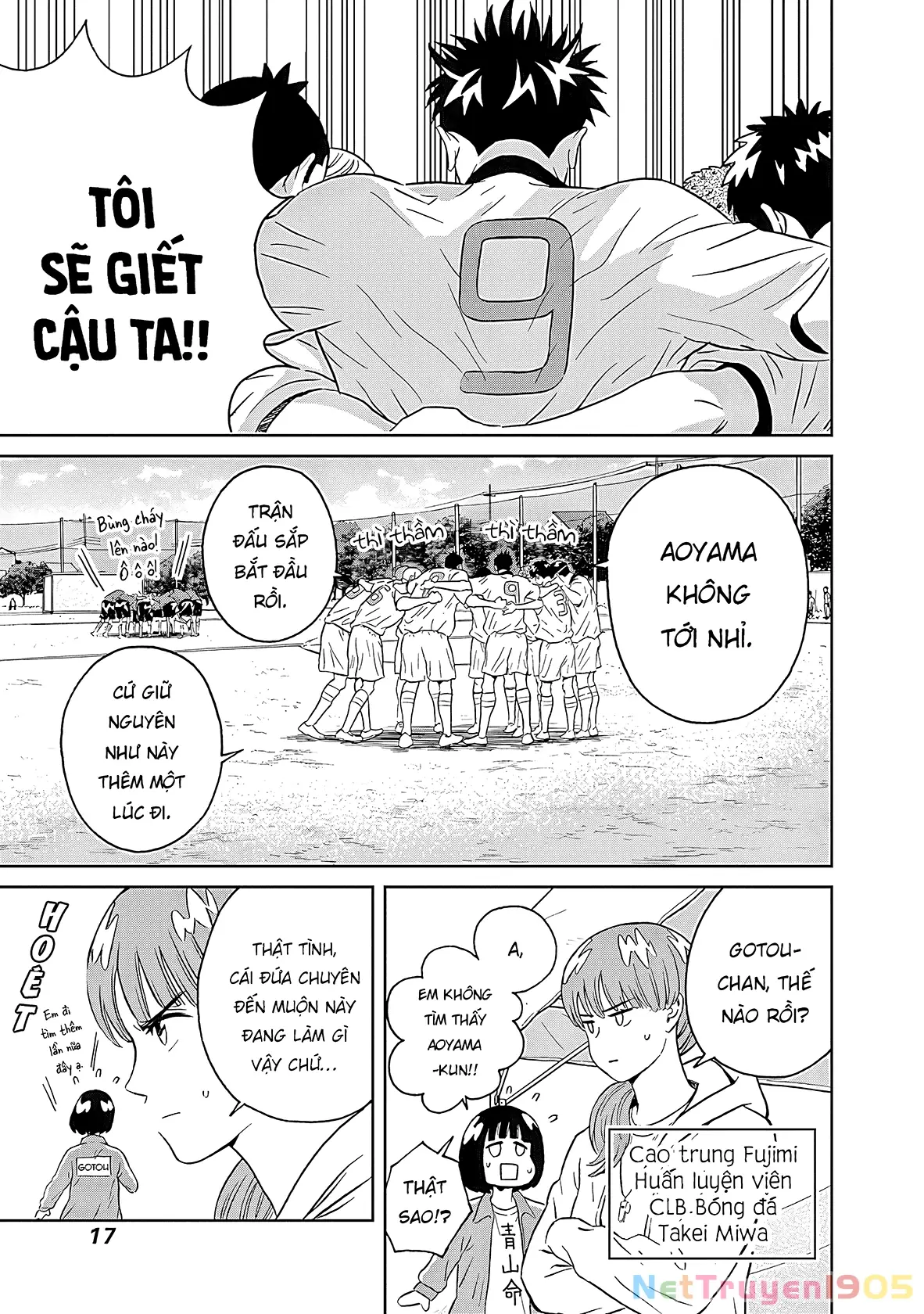 Keppeki Danshi! Aoyama-kun Chapter 6 - Trang 18