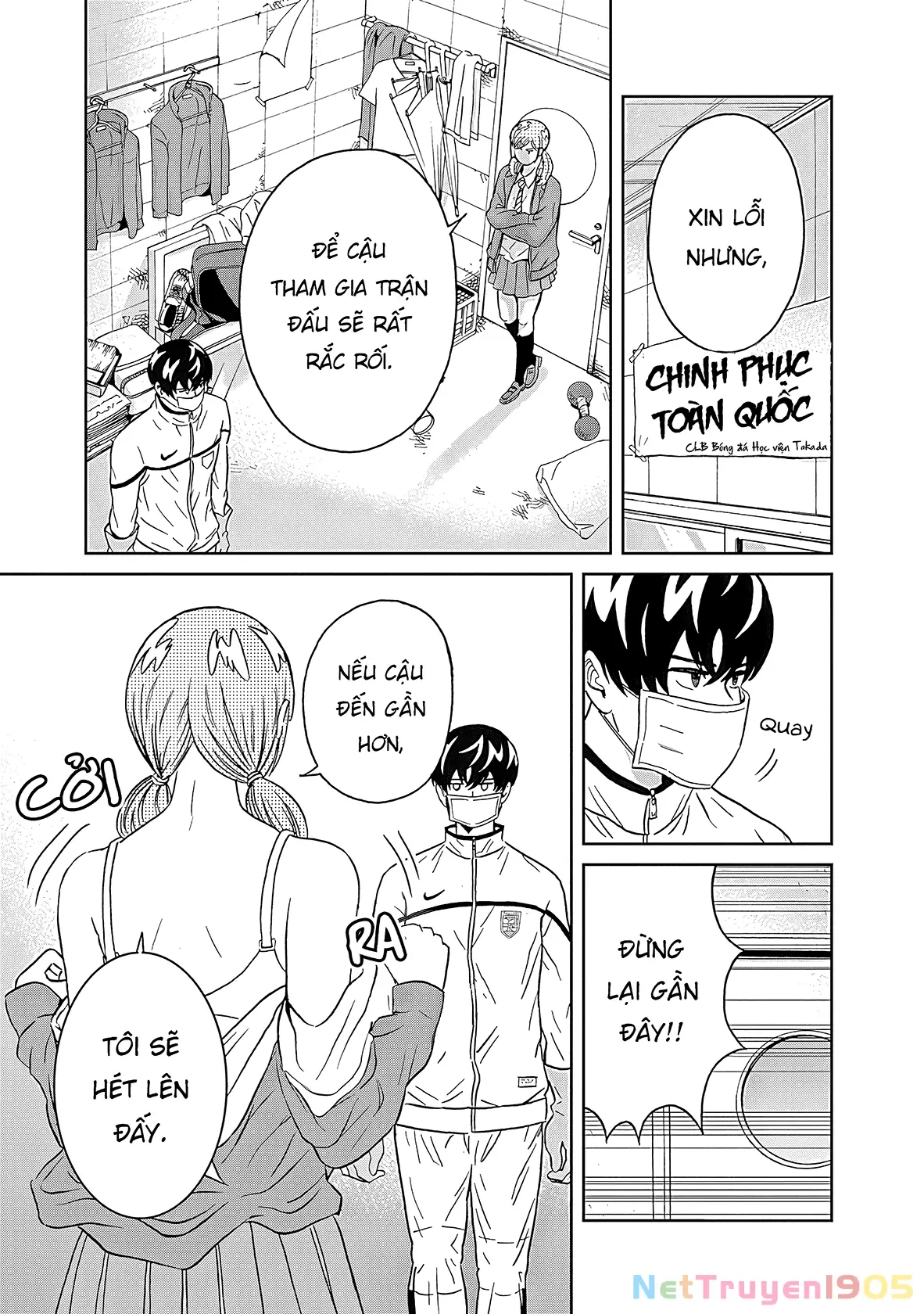 Keppeki Danshi! Aoyama-kun Chapter 6 - Trang 20