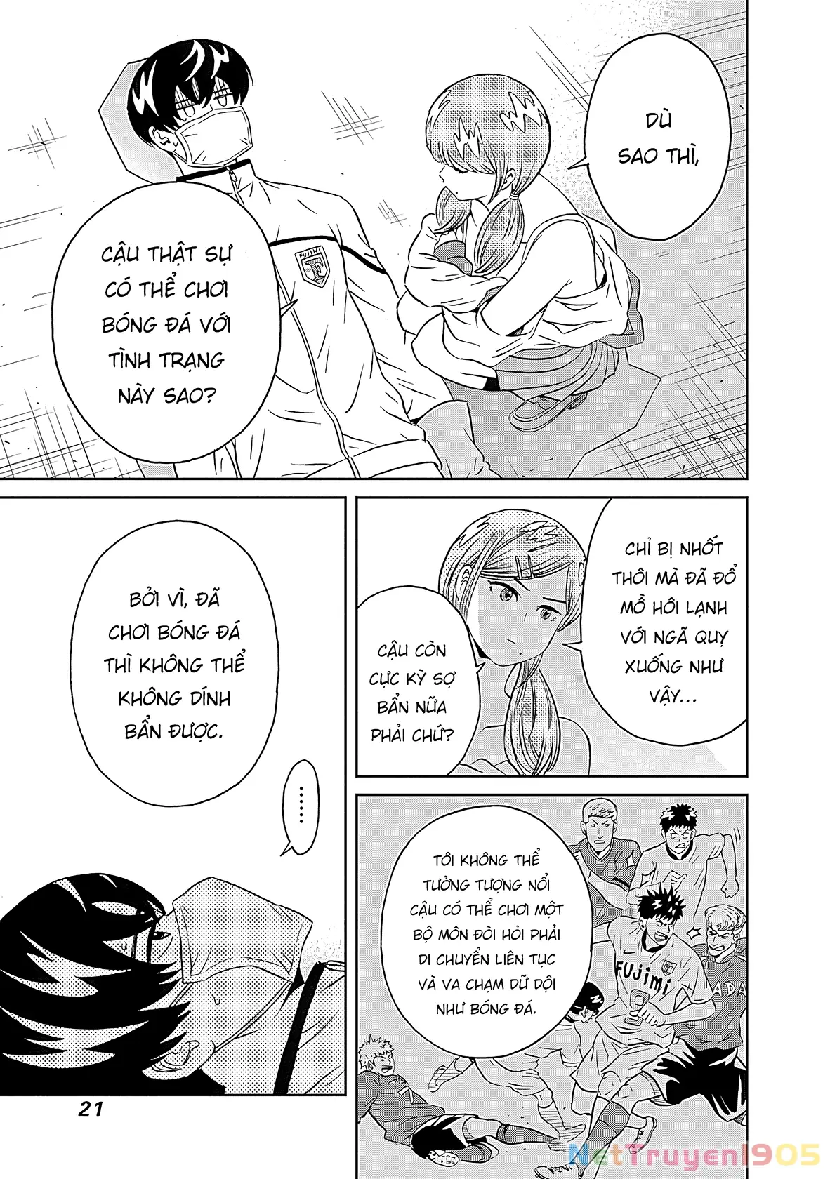 Keppeki Danshi! Aoyama-kun Chapter 6 - Trang 22