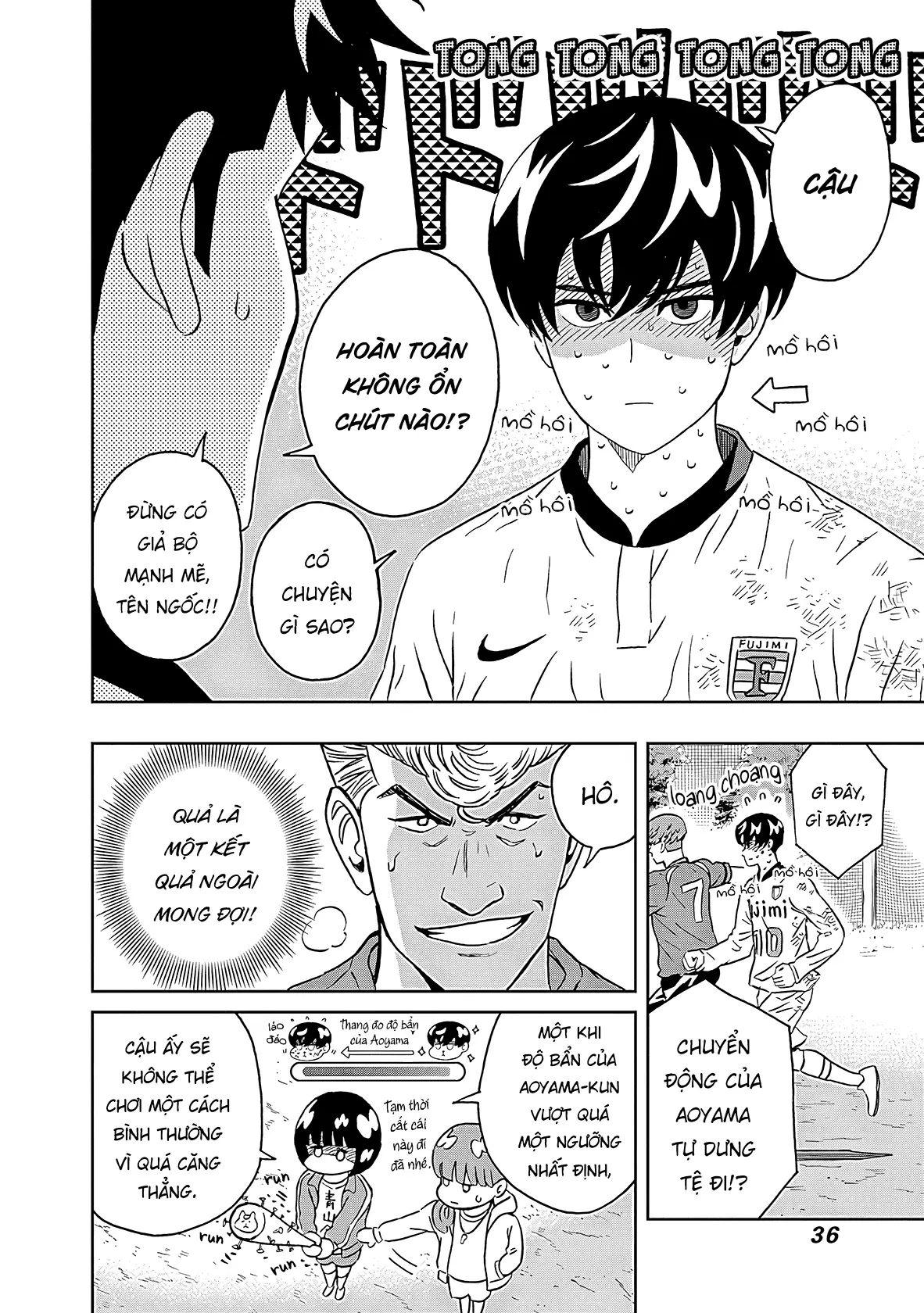 Keppeki Danshi! Aoyama-kun Chapter 6 - Trang 37