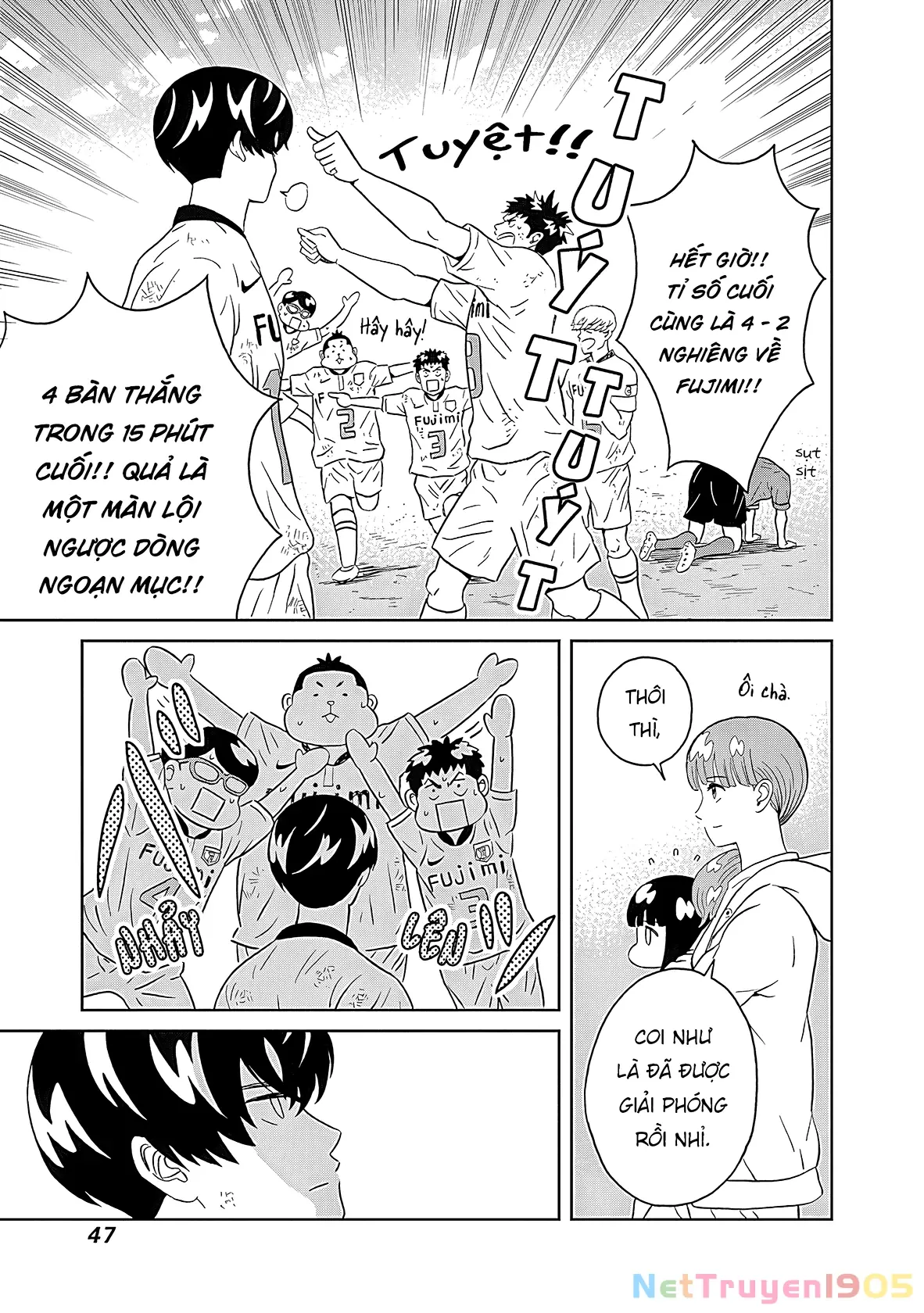 Keppeki Danshi! Aoyama-kun Chapter 6 - Trang 48