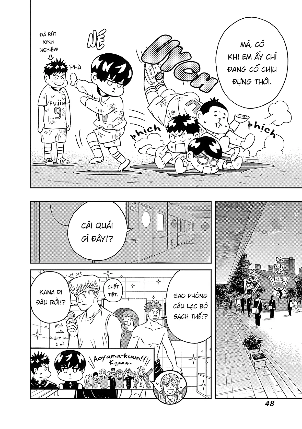 Keppeki Danshi! Aoyama-kun Chapter 6 - Trang 49