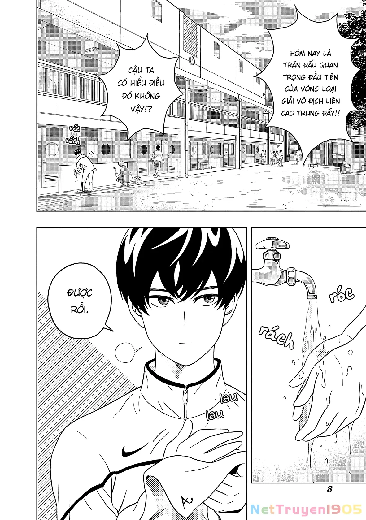 Keppeki Danshi! Aoyama-kun Chapter 6 - Trang 9