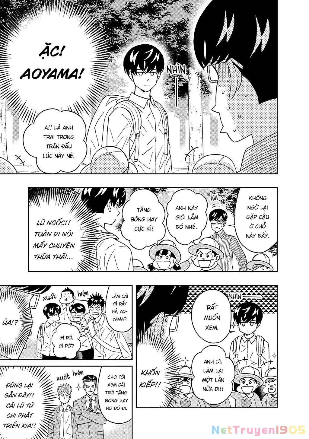 Keppeki Danshi! Aoyama-kun Chapter 60 - Trang 18