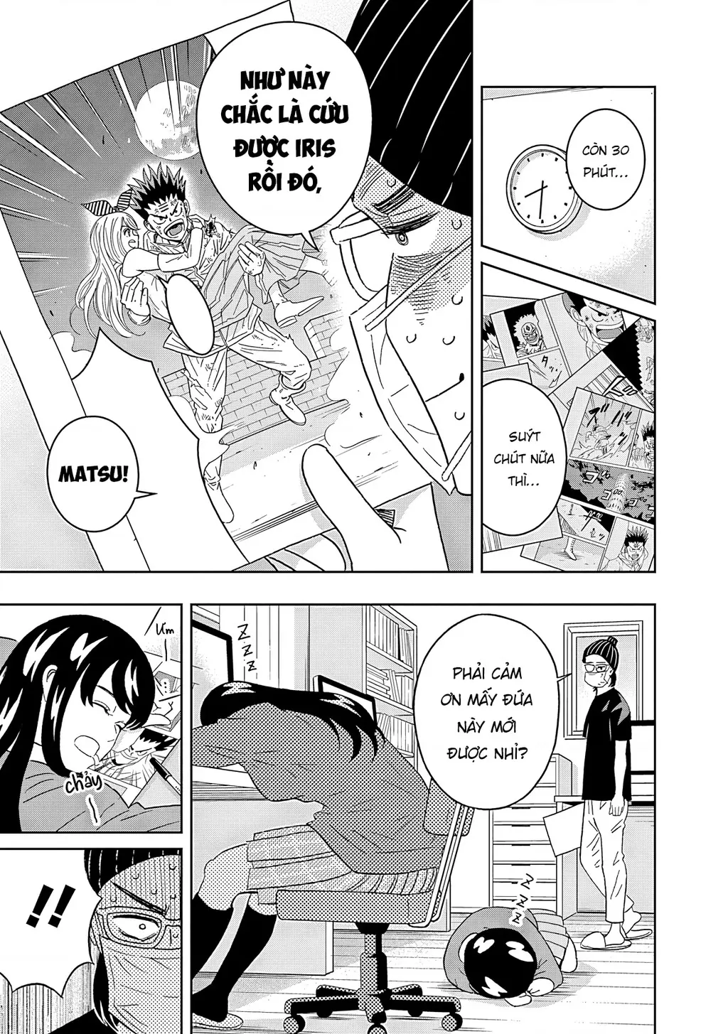 Keppeki Danshi! Aoyama-kun Chapter 61 - Trang 17