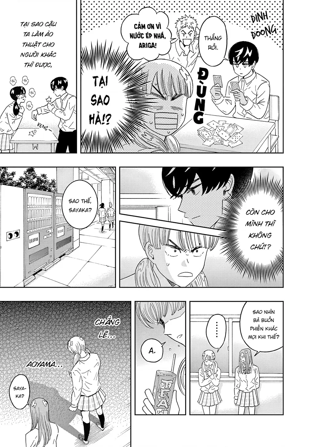 Keppeki Danshi! Aoyama-kun Chapter 62 - Trang 14