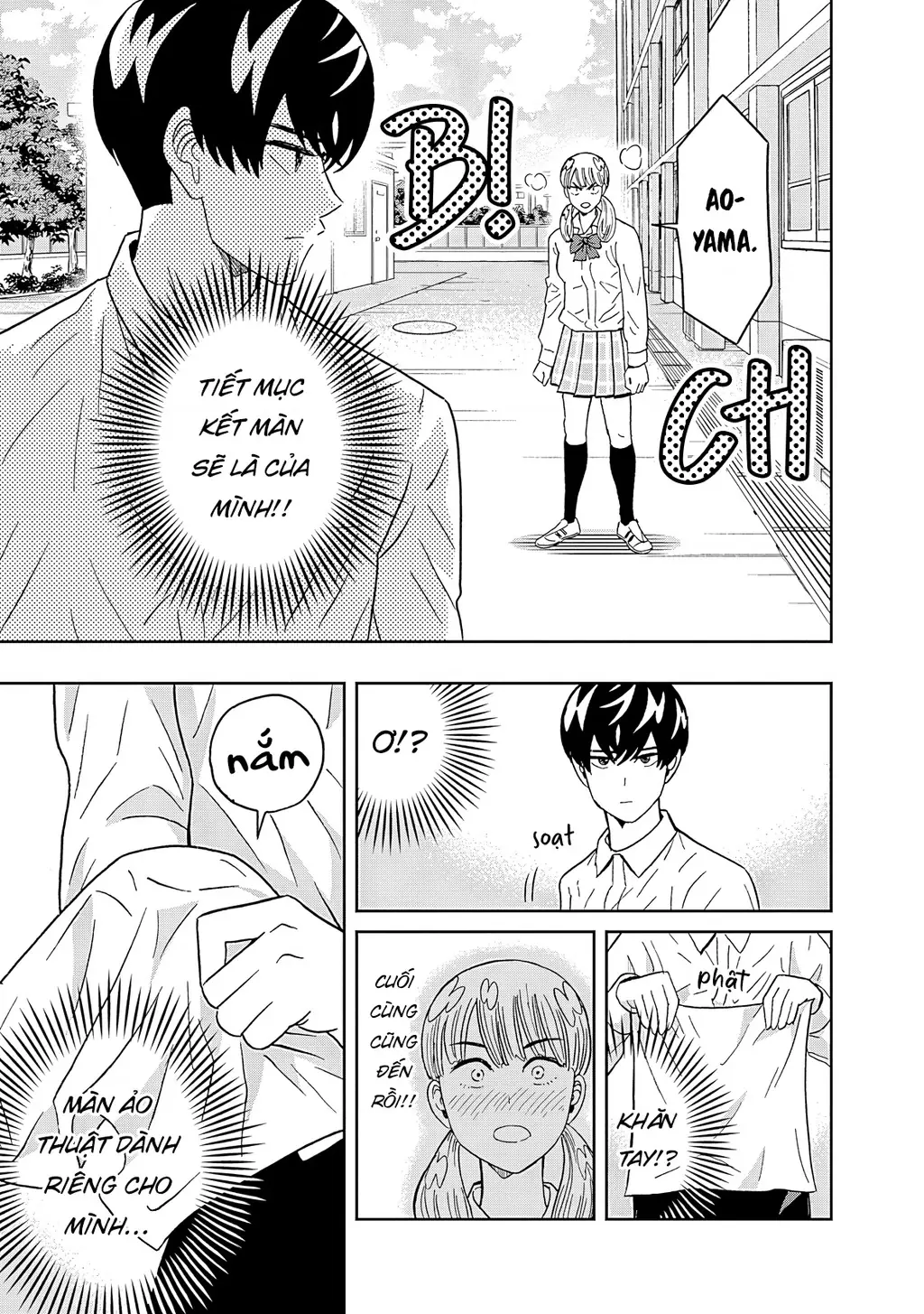Keppeki Danshi! Aoyama-kun Chapter 62 - Trang 16