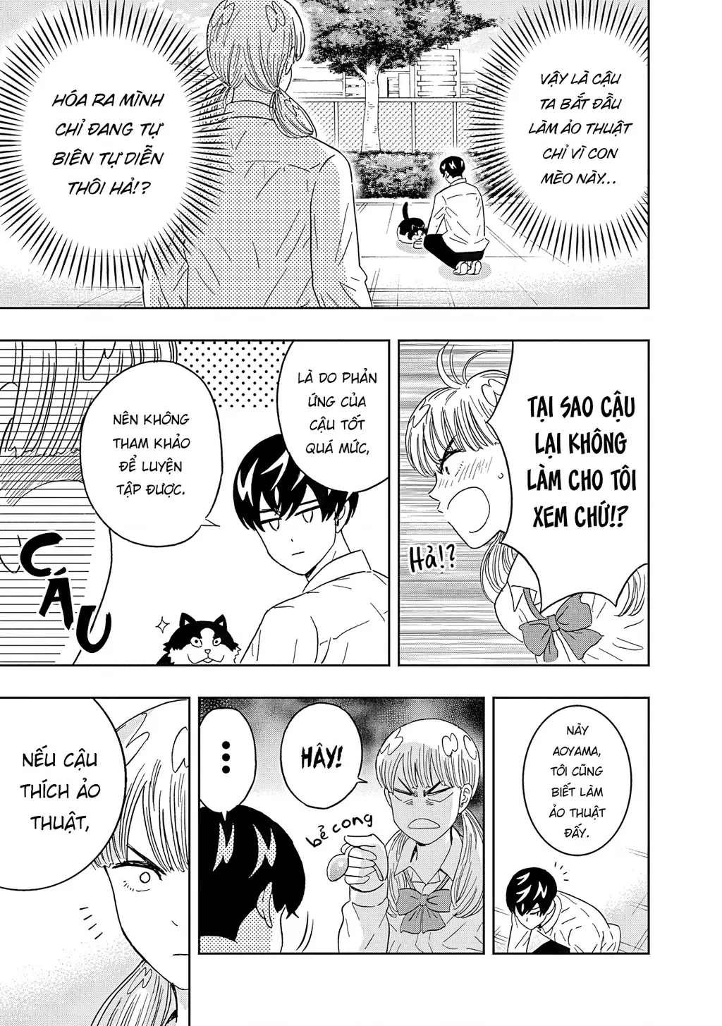 Keppeki Danshi! Aoyama-kun Chapter 62 - Trang 18