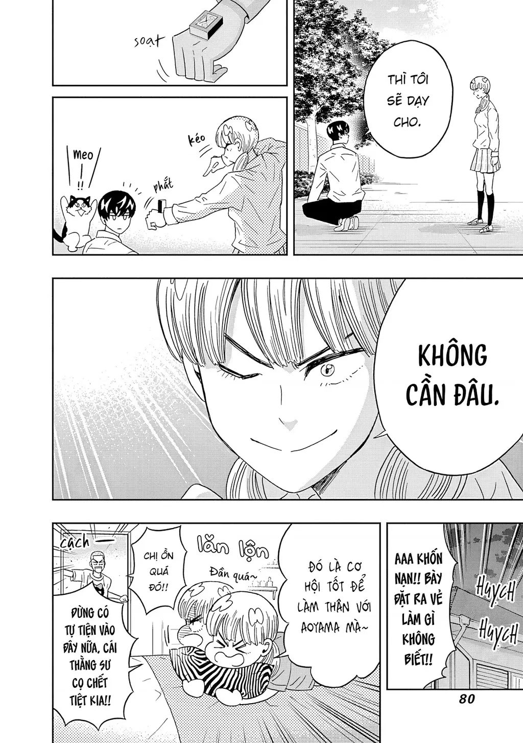 Keppeki Danshi! Aoyama-kun Chapter 62 - Trang 19