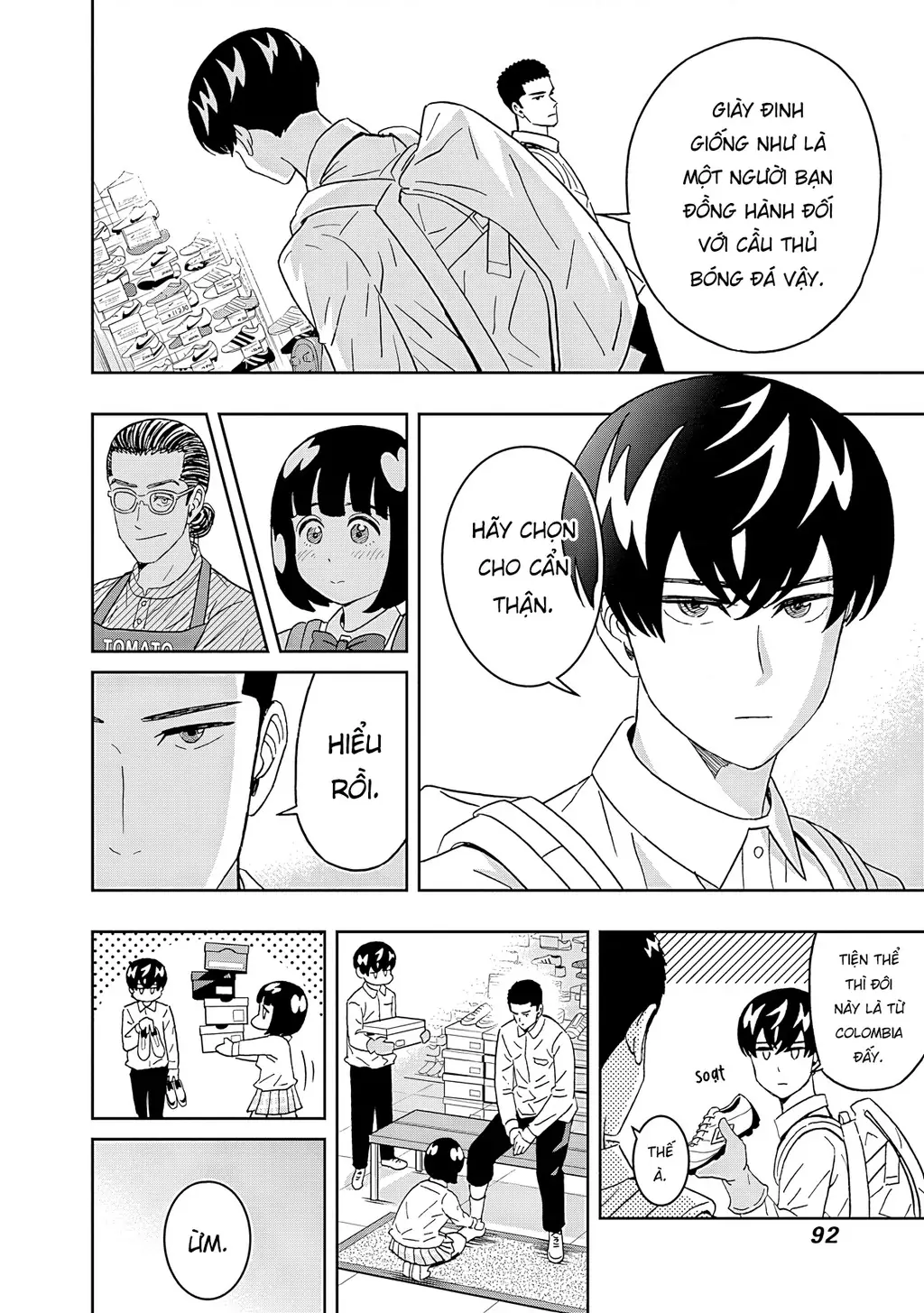 Keppeki Danshi! Aoyama-kun Chapter 63 - Trang 13