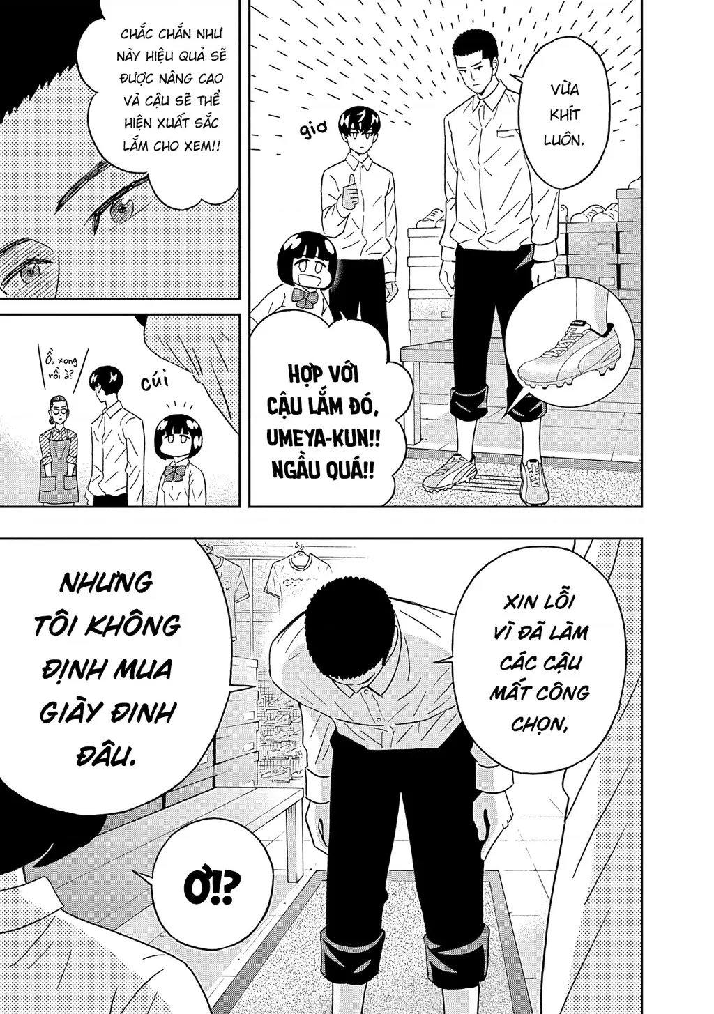 Keppeki Danshi! Aoyama-kun Chapter 63 - Trang 14