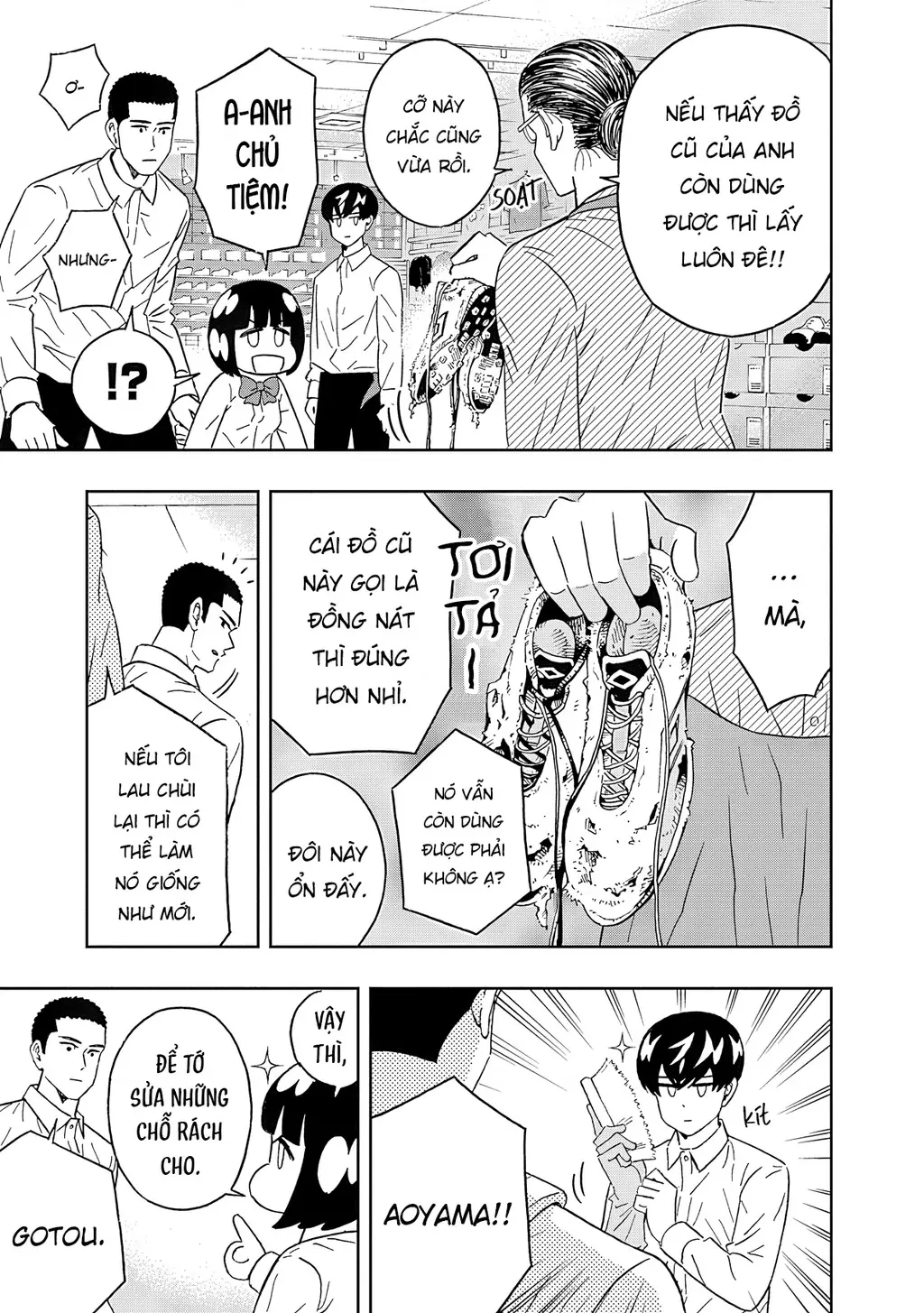 Keppeki Danshi! Aoyama-kun Chapter 63 - Trang 16