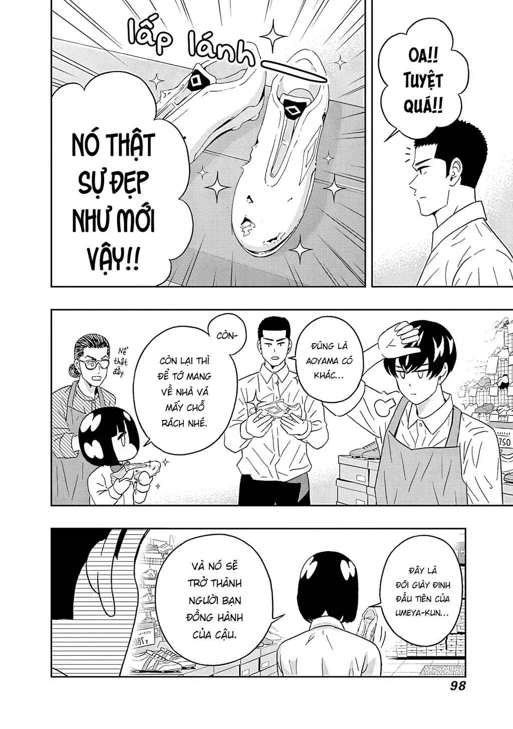 Keppeki Danshi! Aoyama-kun Chapter 63 - Trang 19