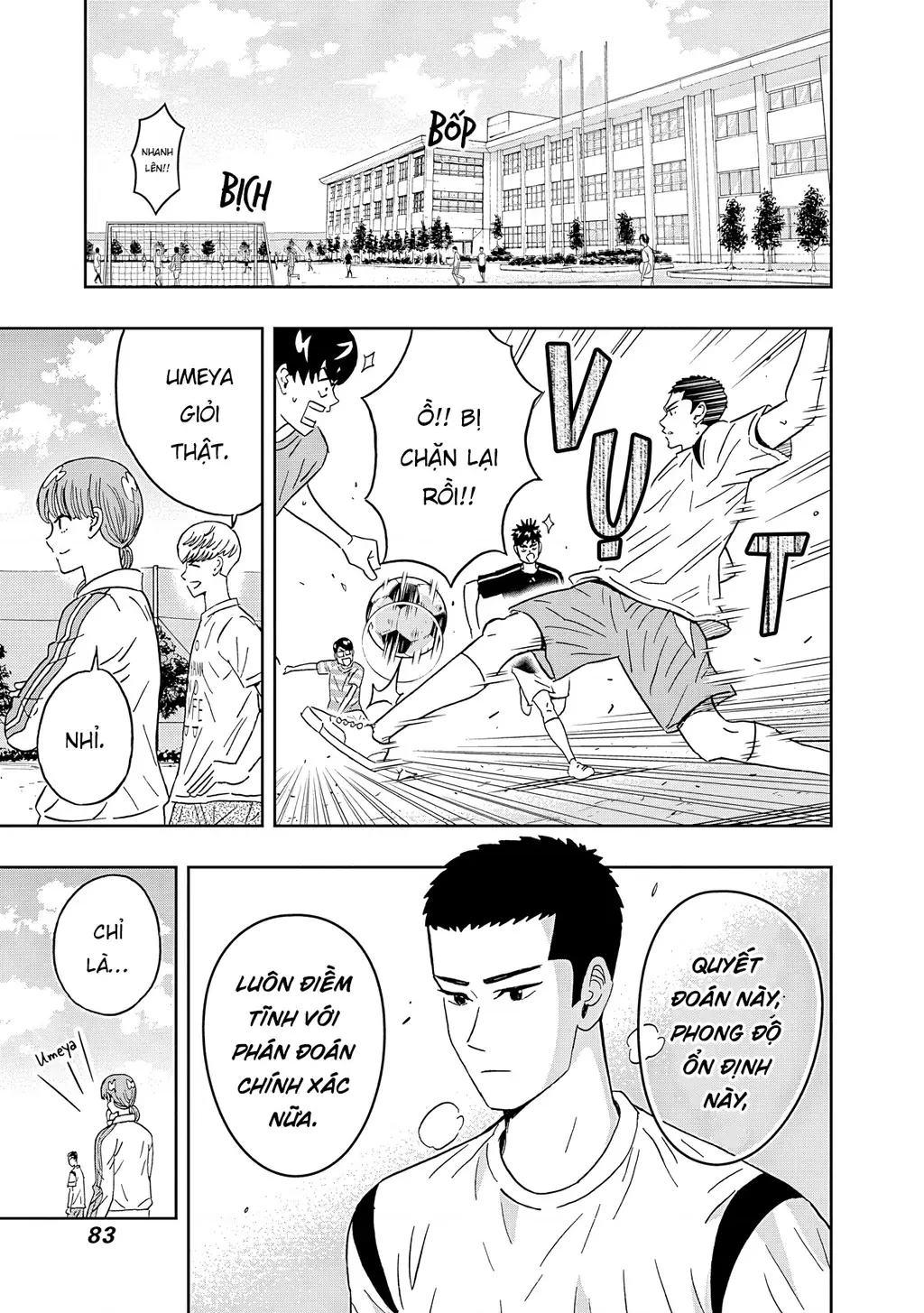 Keppeki Danshi! Aoyama-kun Chapter 63 - Trang 4