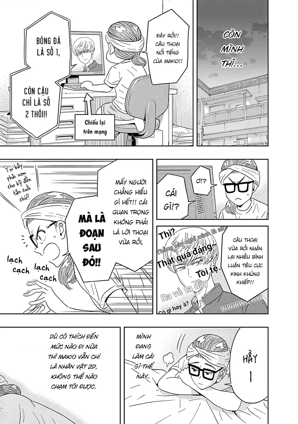 Keppeki Danshi! Aoyama-kun Chapter 64 - Trang 15