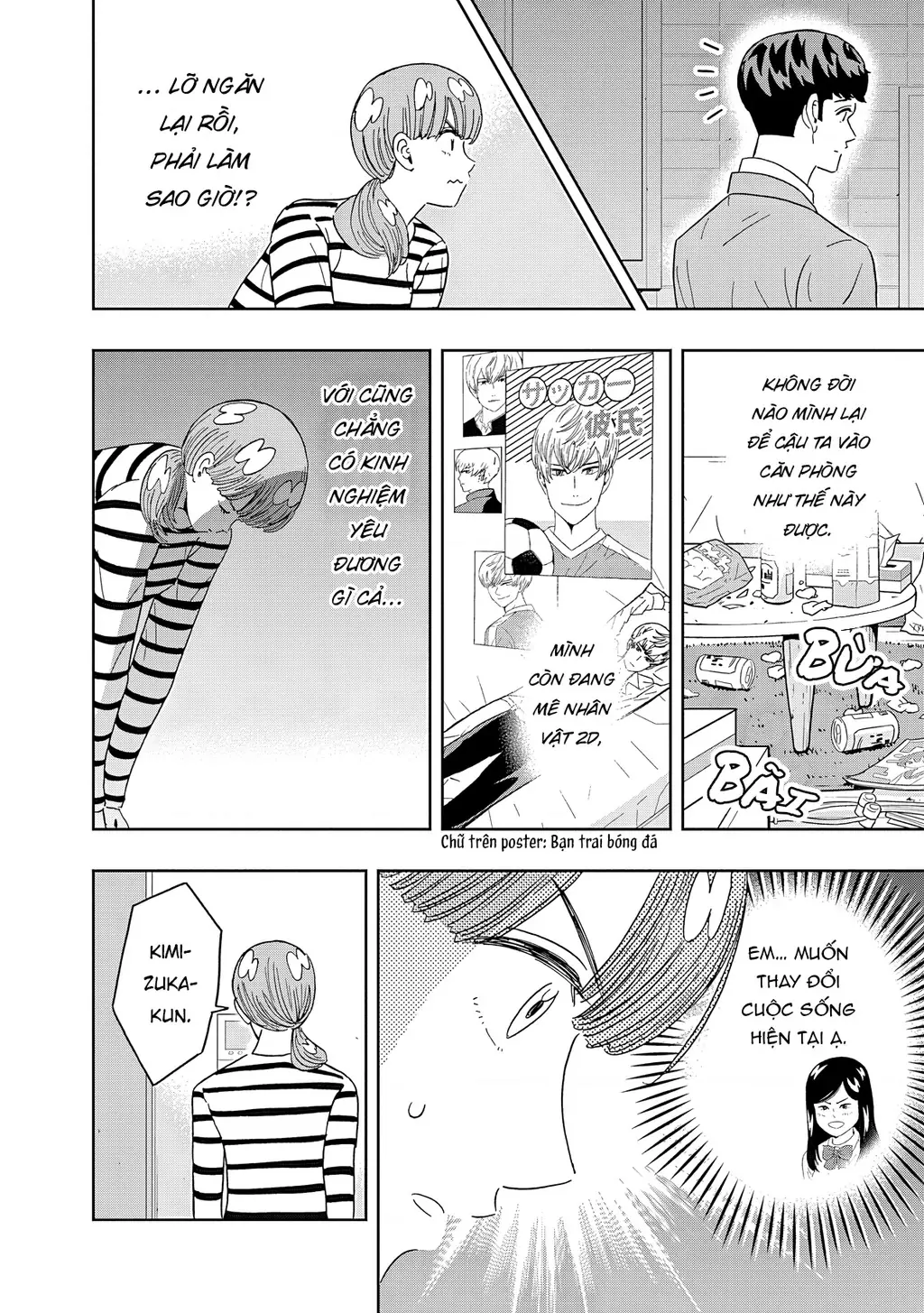 Keppeki Danshi! Aoyama-kun Chapter 64 - Trang 18