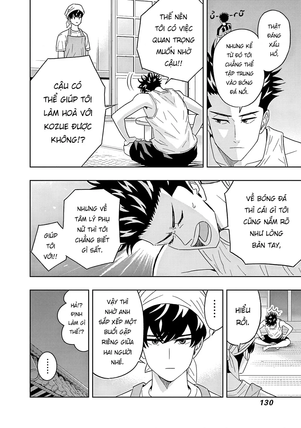 Keppeki Danshi! Aoyama-kun Chapter 65 - Trang 9