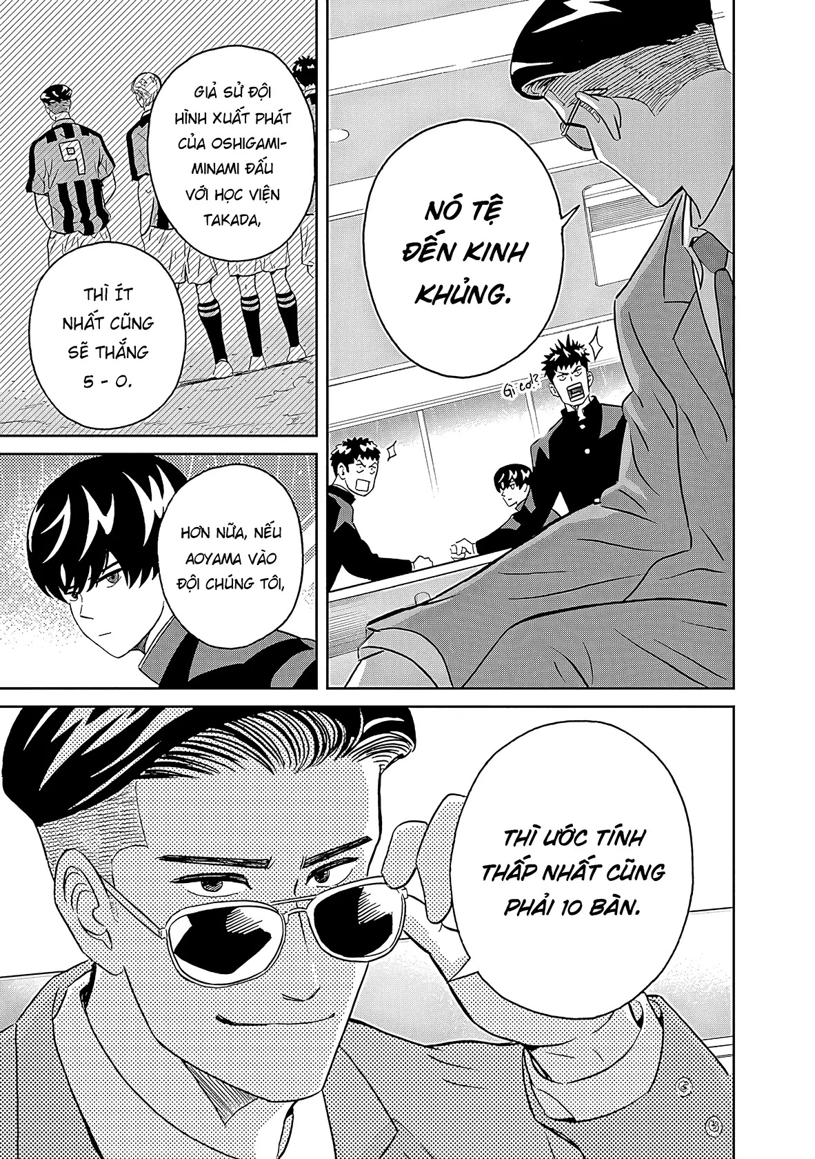 Keppeki Danshi! Aoyama-kun Chapter 7 - Trang 9
