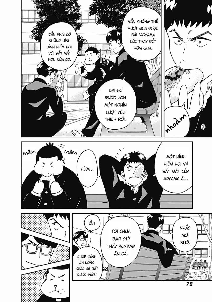 Keppeki Danshi! Aoyama-kun Chapter 8 - Trang 10