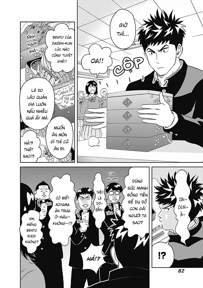 Keppeki Danshi! Aoyama-kun Chapter 8 - Trang 14