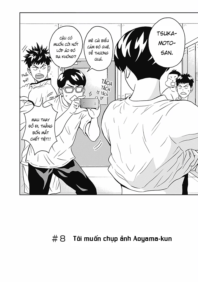 Keppeki Danshi! Aoyama-kun Chapter 8 - Trang 4