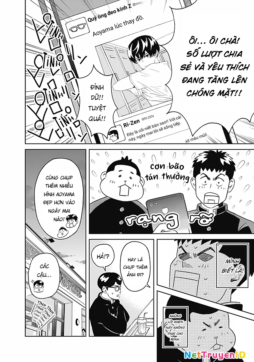 Keppeki Danshi! Aoyama-kun Chapter 8 - Trang 8