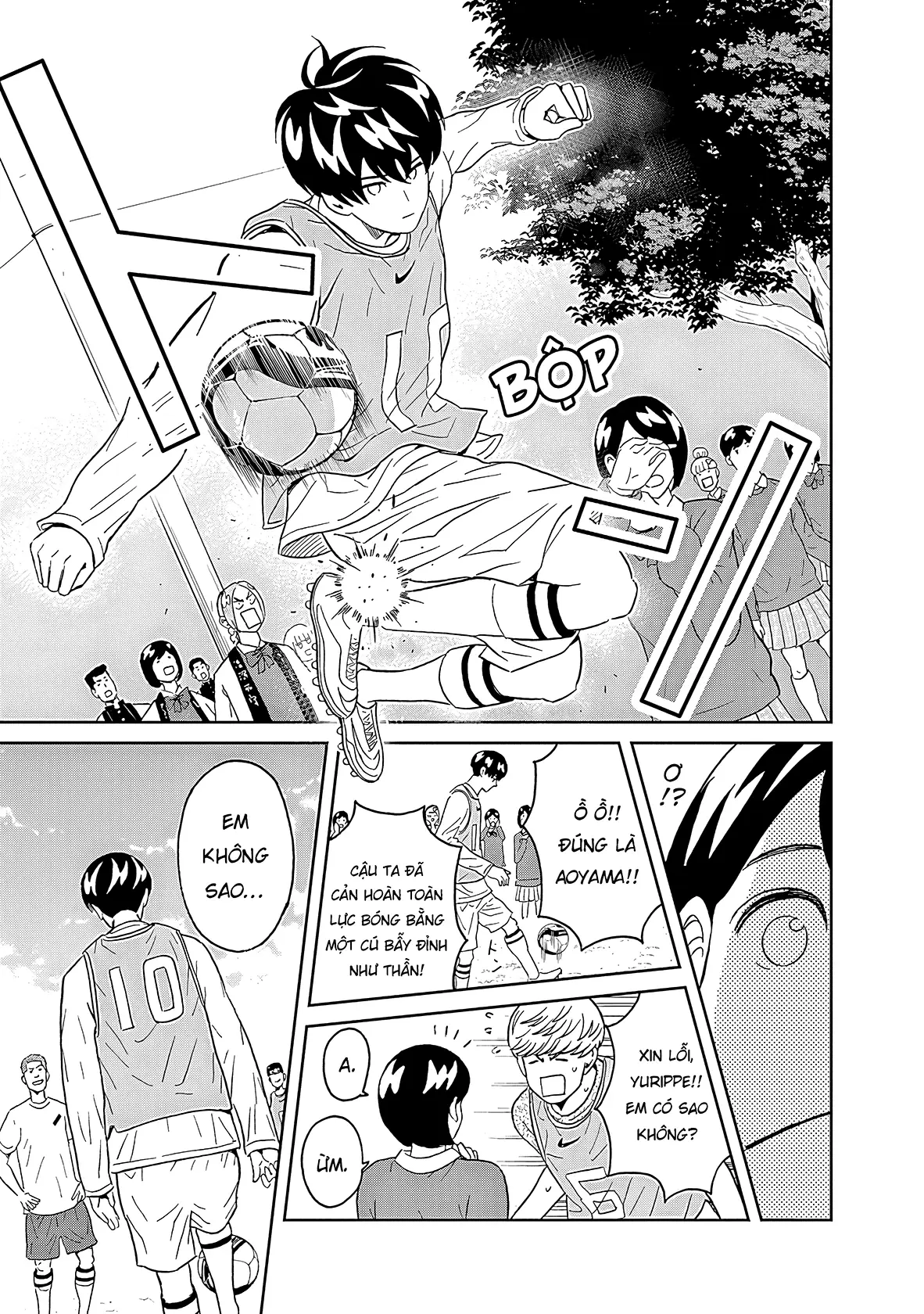 Keppeki Danshi! Aoyama-kun Chapter 9 - Trang 11