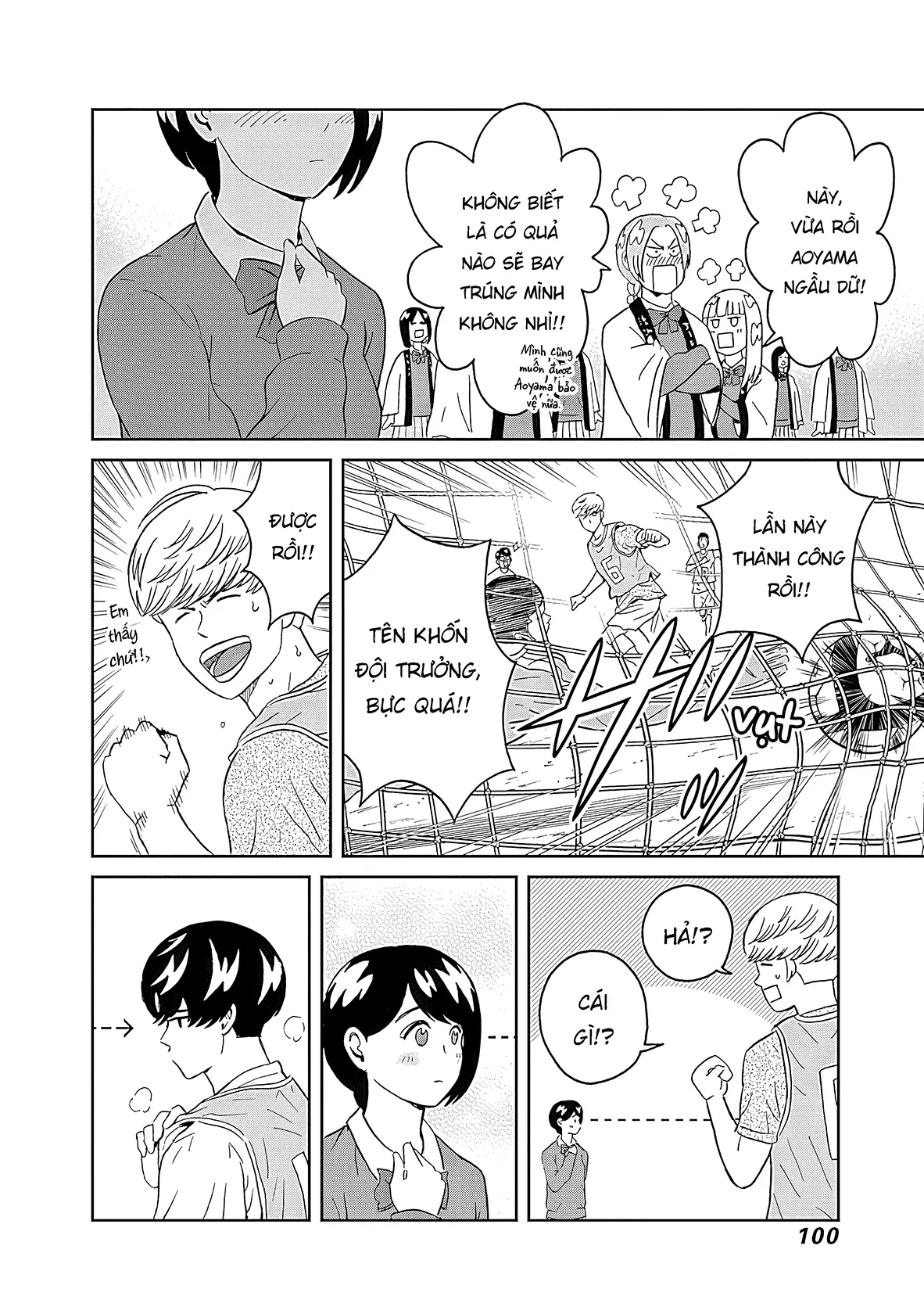 Keppeki Danshi! Aoyama-kun Chapter 9 - Trang 12