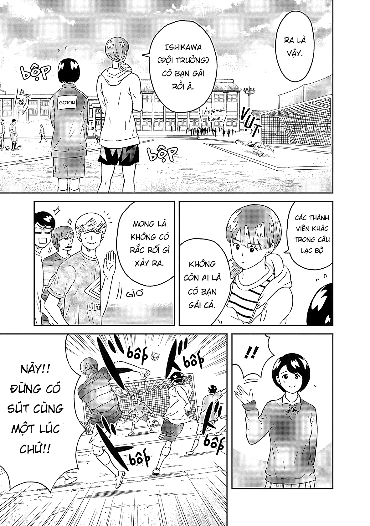 Keppeki Danshi! Aoyama-kun Chapter 9 - Trang 7