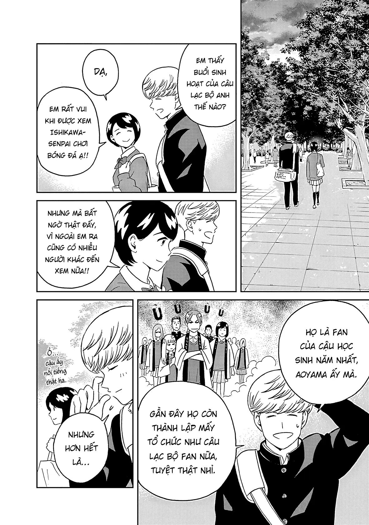 Keppeki Danshi! Aoyama-kun Chapter 9 - Trang 8