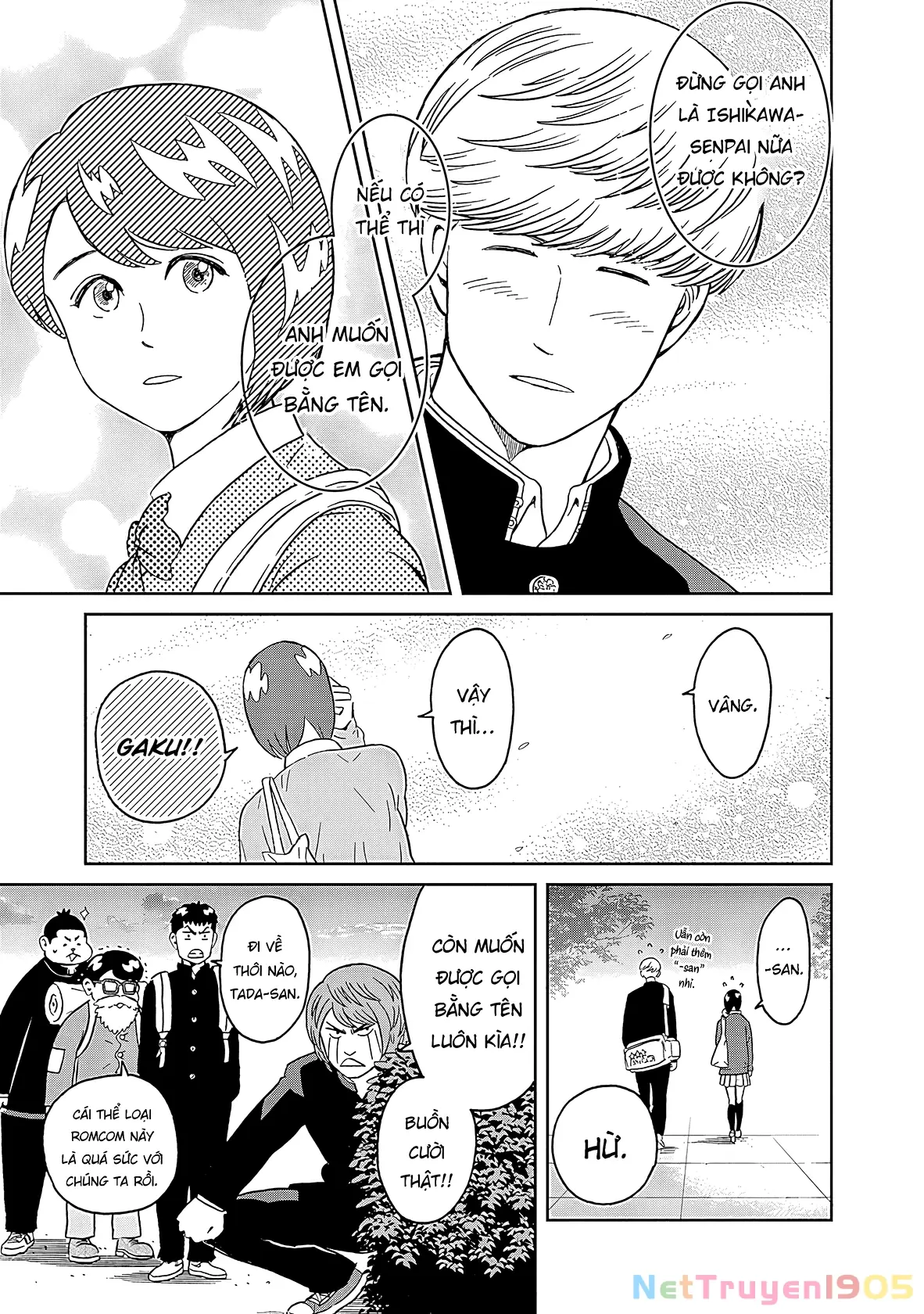 Keppeki Danshi! Aoyama-kun Chapter 9 - Trang 9