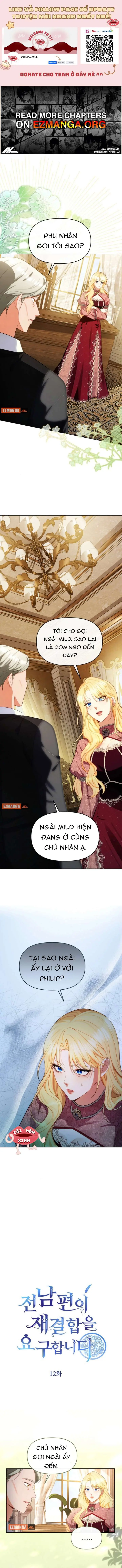 Khi Người Chồng Cũ Của Tôi Đòi Tái Hợp Chapter 12 - Trang 2