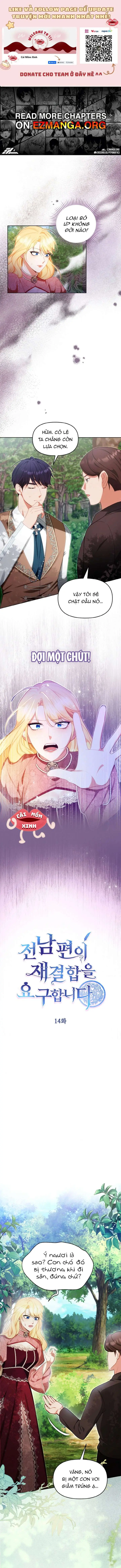 Khi Người Chồng Cũ Của Tôi Đòi Tái Hợp Chapter 14 - Trang 2