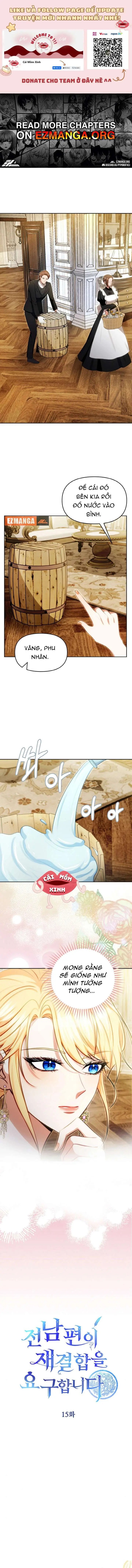Khi Người Chồng Cũ Của Tôi Đòi Tái Hợp Chapter 15 - Trang 2