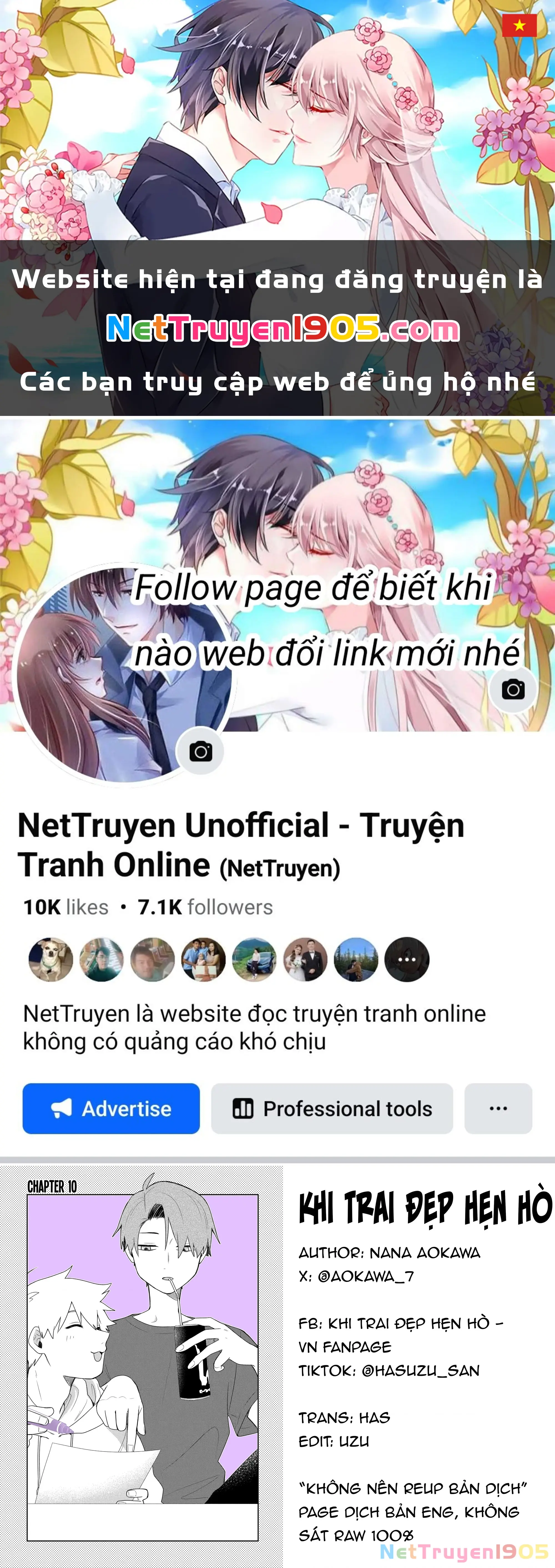 Khi "Trai" Đẹp Hẹn Hò Chapter 10.1 - Trang 2